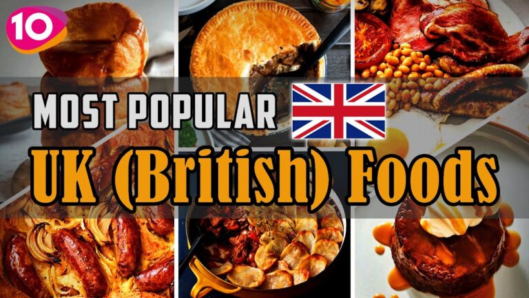 An creation to famous foods within the UK